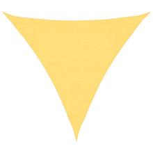 Sonnensegel HDPE Dreieckig 3,6x3,6x3,6 m Beige