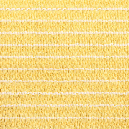 Sonnensegel HDPE Dreieckig 5x5x5 m Beige