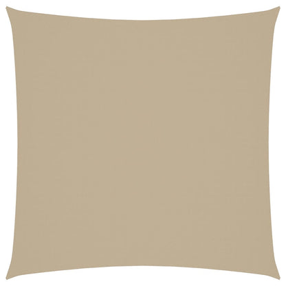 Sonnensegel Oxford-Gewebe Quadratisch 3,6x3,6 m Beige