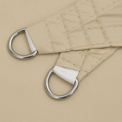 Sonnensegel Oxford-Gewebe Quadratisch 3,6x3,6 m Beige