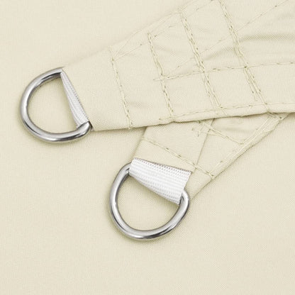 Sonnensegel Oxford-Gewebe Dreieckig 3,6x3,6x3,6 m Creme