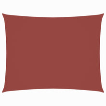 Sonnensegel Oxford-Gewebe Rechteckig 2x4 m Terrakotta-Rot