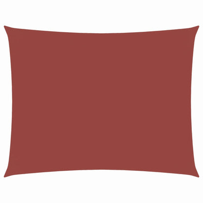 Sonnensegel Oxford-Gewebe Rechteckig 4x6 m Terracotta