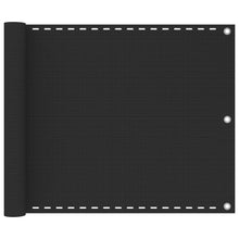 Balkonsichtschutz HDPE 75x600 cm Anthrazit