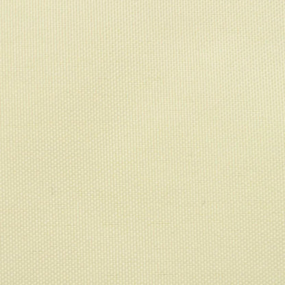 Balkonsichtschutz Oxfordgewebe 90x400 cm Creme