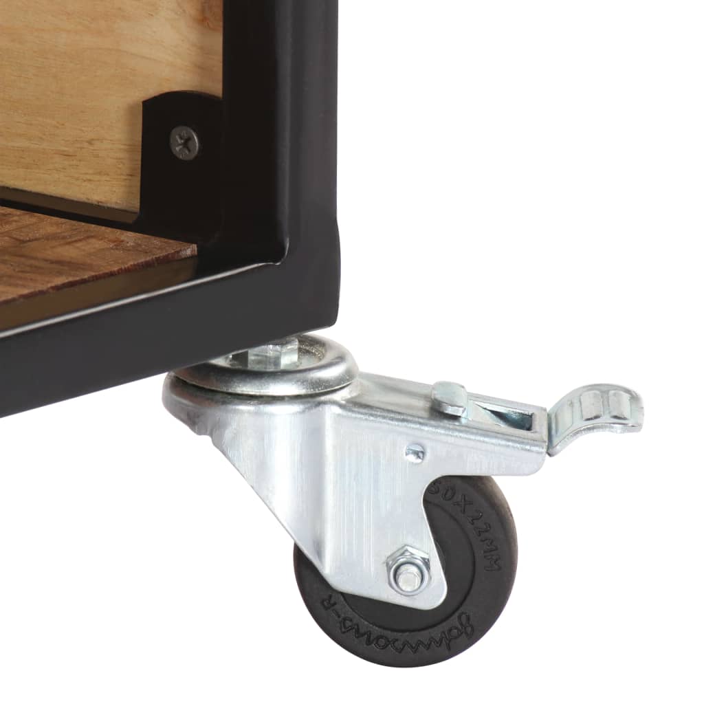 Couchtisch 70x70x32 cm Massivholz Akazie