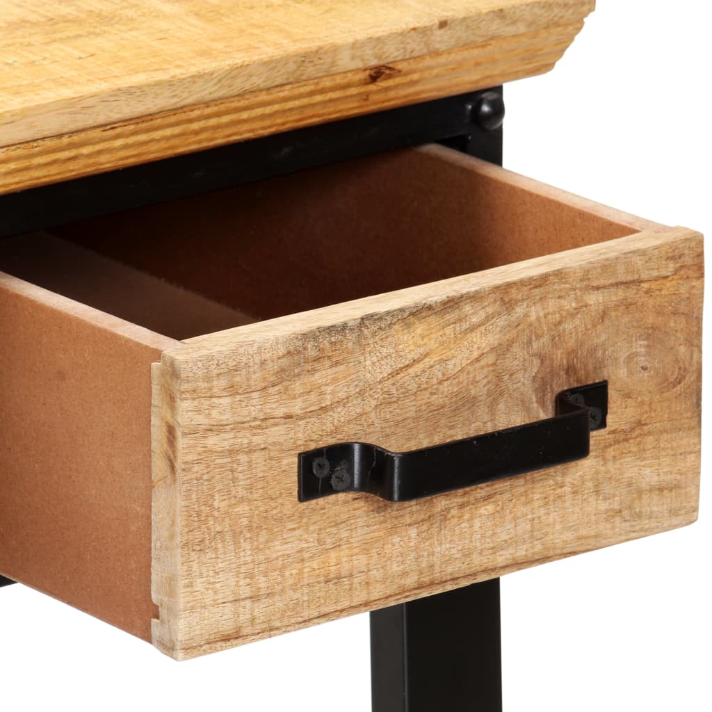 Schreibtisch 110 x 50 x 76 cm Mangoholz Massiv