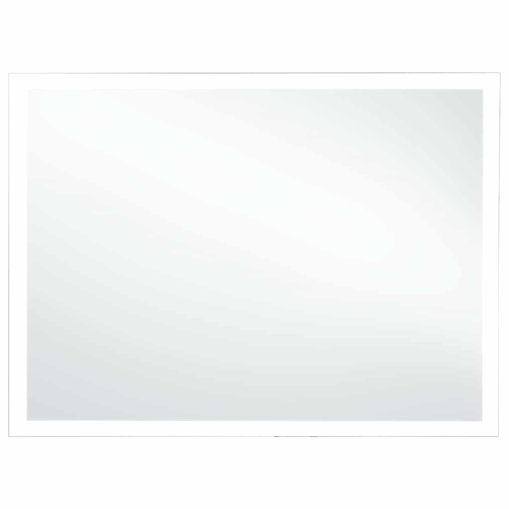 Badezimmer-Wandspiegel mit LEDs 100x60 cm