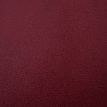 Sitzbank 139,5 cm Weinrot Kunstleder