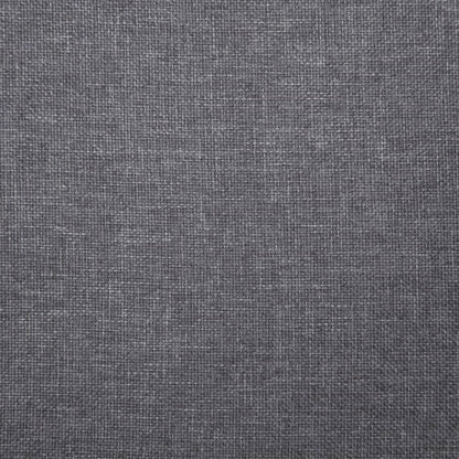 Sitzbank 139,5 cm Hellgrau Polyester