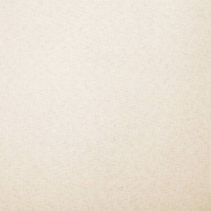 Sitzbank 139,5 cm Cremeweiß Polyester