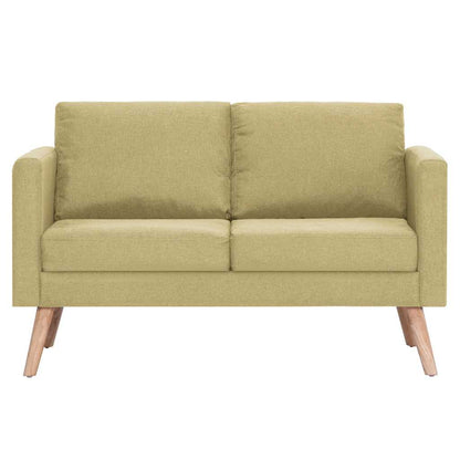 2-Sitzer-Sofa Stoff Grün