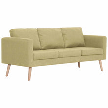 3-Sitzer-Sofa Stoff Grün