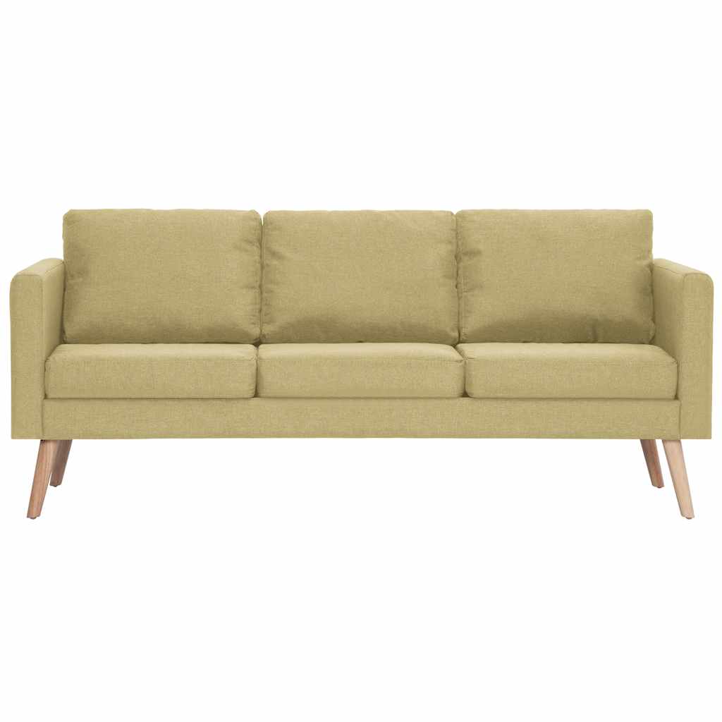 3-Sitzer-Sofa Stoff Grün