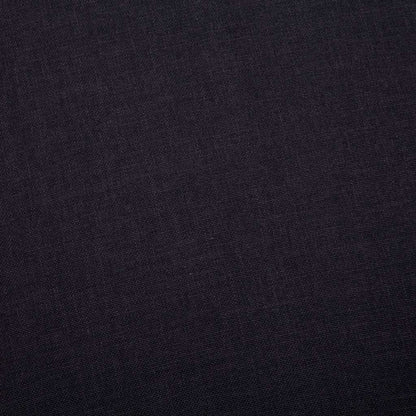 2-Sitzer-Sofa Stoff Schwarz