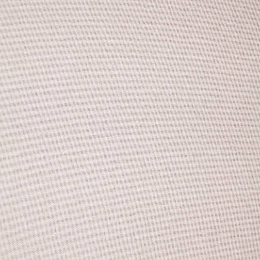 3-Sitzer-Sofa Stoff Cremeweiß