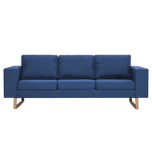 3-Sitzer-Sofa Stoff Blau