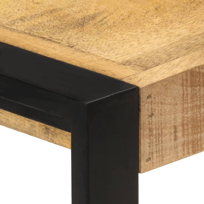 Beistellschrank 120x30x75 cm Massivholz Mango