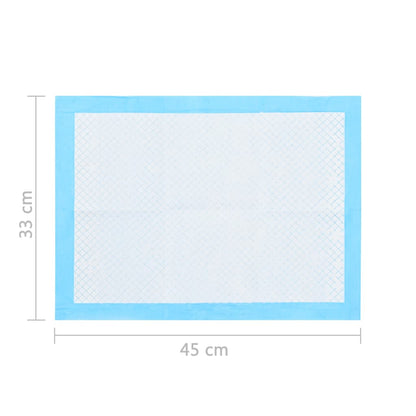 Hunde-Toilettenmatten 200 Stk. 45×33 cm Vliesstoff