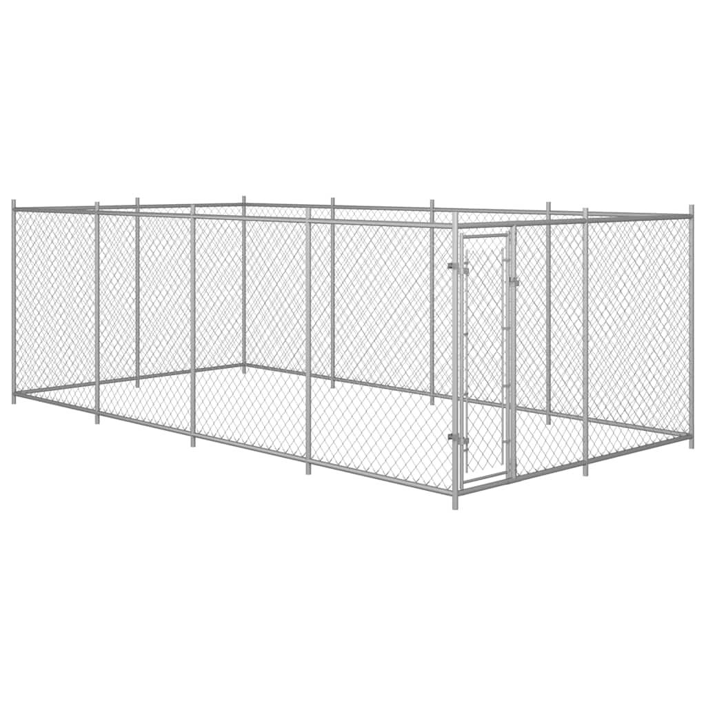 Outdoor-Hundezwinger 7,6x3,8x1,9 m