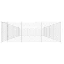 Outdoor-Hundezwinger Verzinkter Stahl 950x570x185 cm