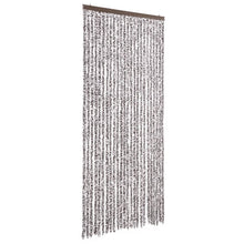 Insektenschutz-Vorhang Braun und Beige 100x220 cm Chenille