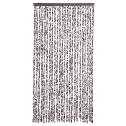 Insektenschutz-Vorhang Braun und Beige 100x220 cm Chenille