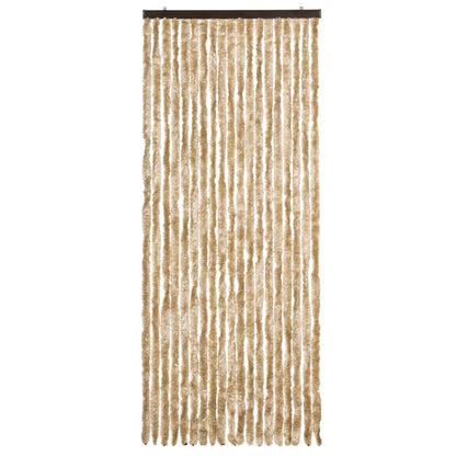 Insektenschutz-Vorhang Beige 56x185 cm Chenille
