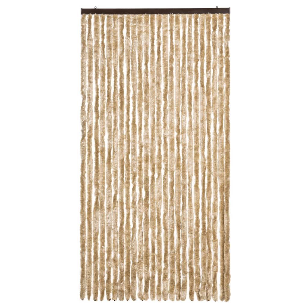 Insektenschutz-Vorhang Beige 100x220 cm Chenille