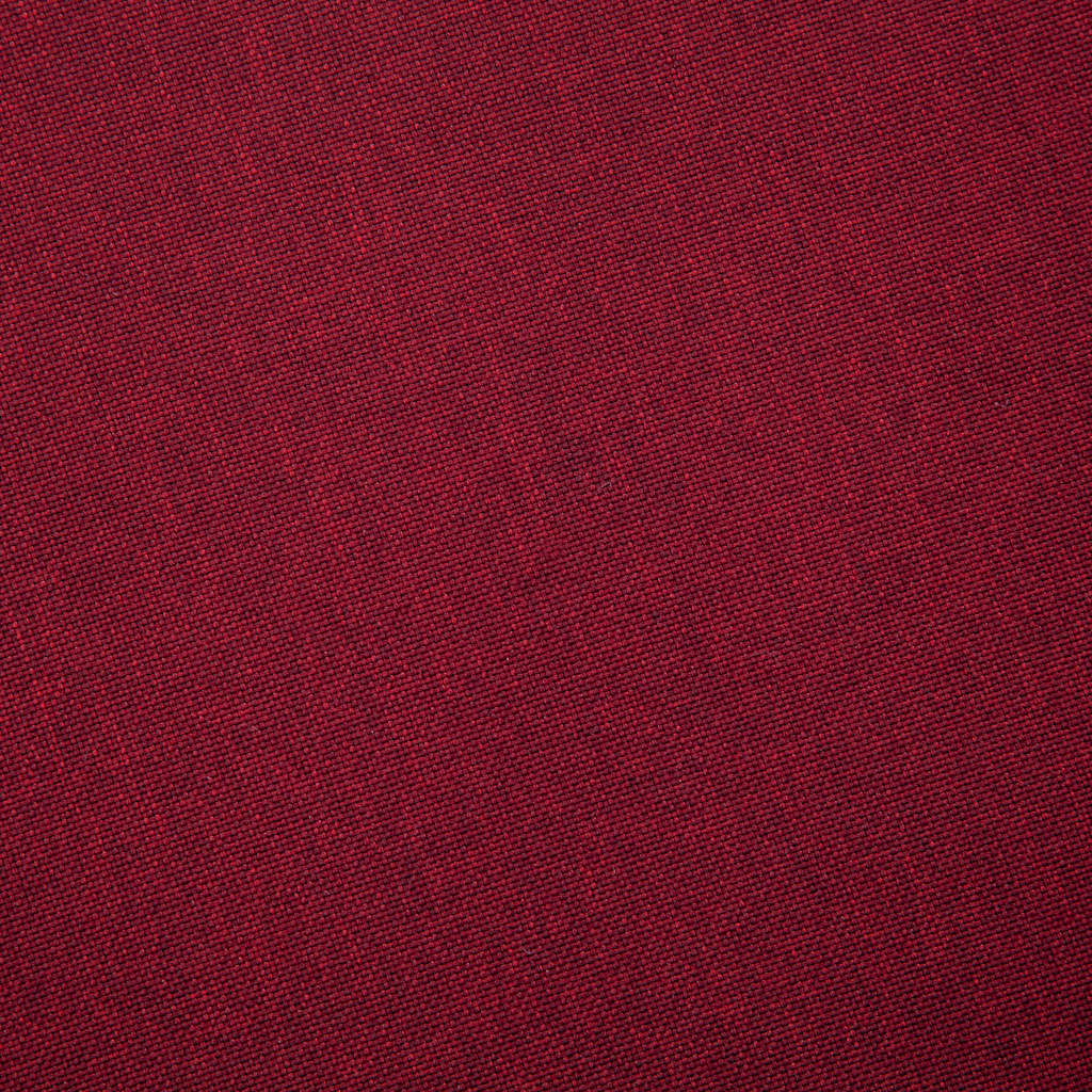 2-tlg. Sofagarnitur Stoff Weinrot