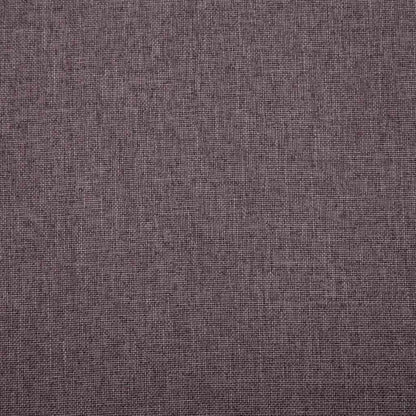 2-tlg. Sofagarnitur Stoff Taupe