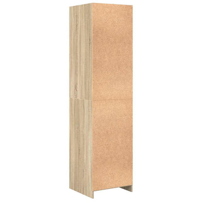Kleiderschrank Sonoma-Eiche 50x50x200 cm Holzwerkstoff