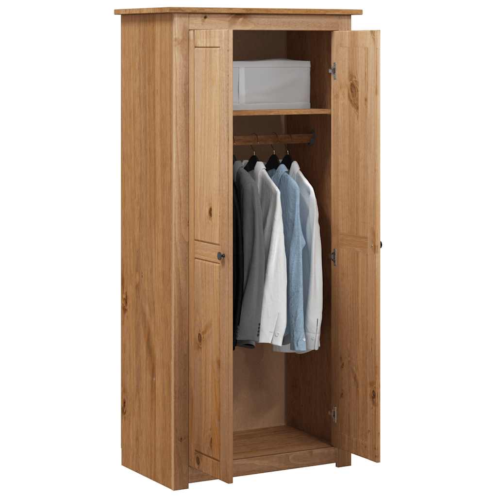 Kleiderschrank 80x50x171,5 cm Kiefernholz Panama