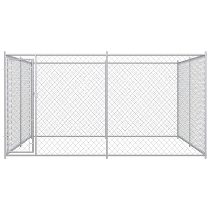 Outdoor-Hundezwinger 383x383x185 cm