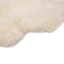 Teppich Schafspelz 60x180 cm Weiß