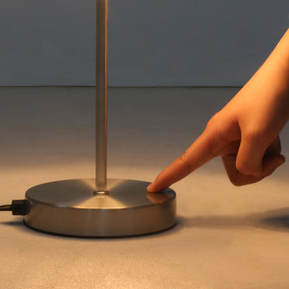 Tischlampen 2 Stk. Touch-Sensor Weiß E14 Pfostenförmig