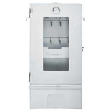 Räucherofen mit 1 kg Hackschnitzel 44,5 x 29 x 83 cm