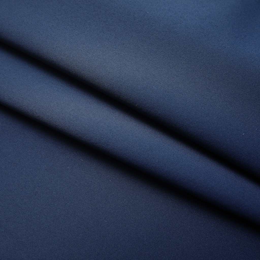 Verdunkelungsvorhänge mit Haken 2 Stk. Blau 140x245cm