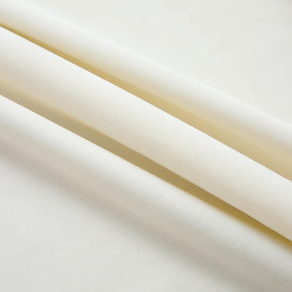 Verdunkelungsvorhänge mit Haken 2 Stk. Samt Creme 140x175cm