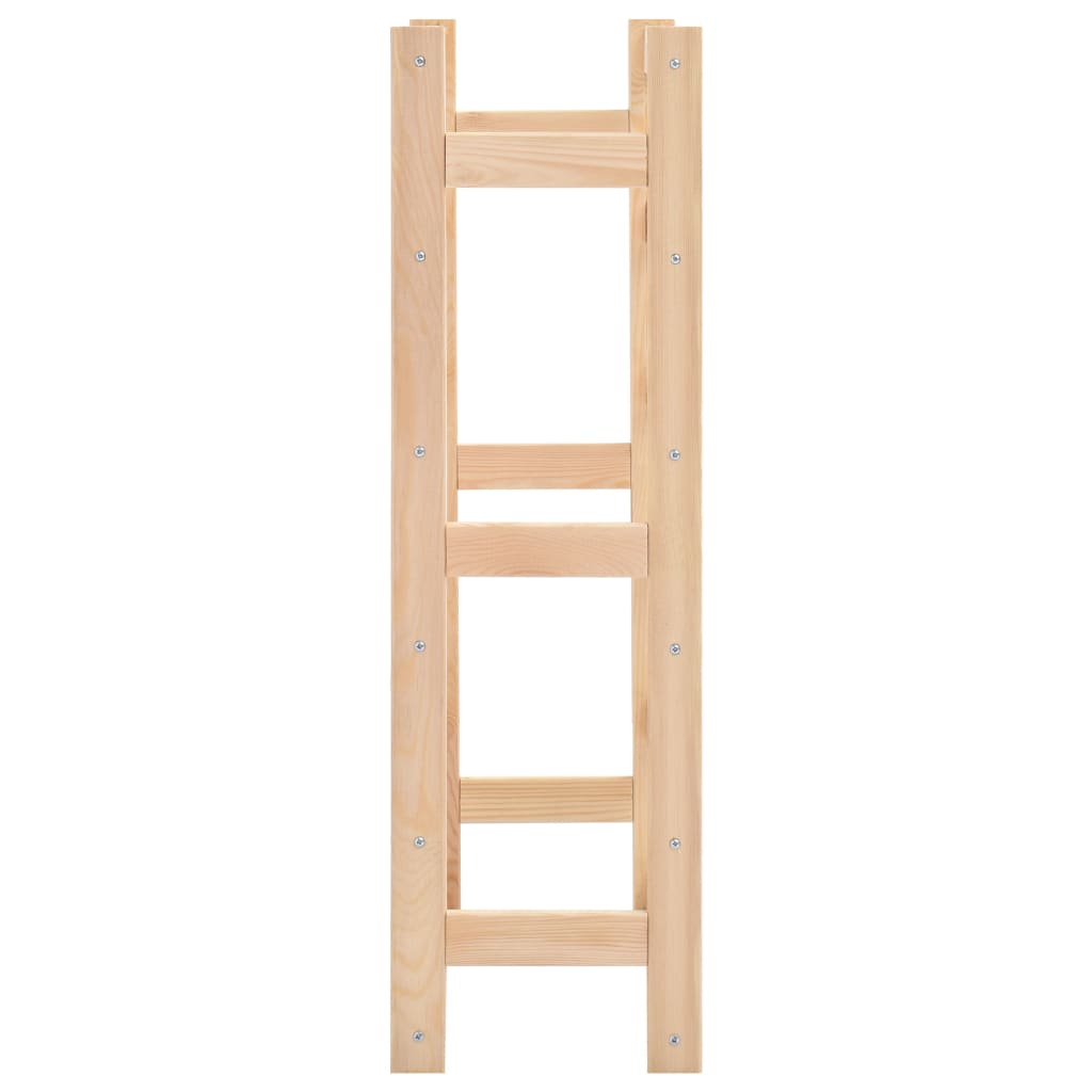 Weinregal für 30 Flaschen Kiefernholz