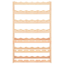 Weinregal für 42 Flaschen Kiefernholz