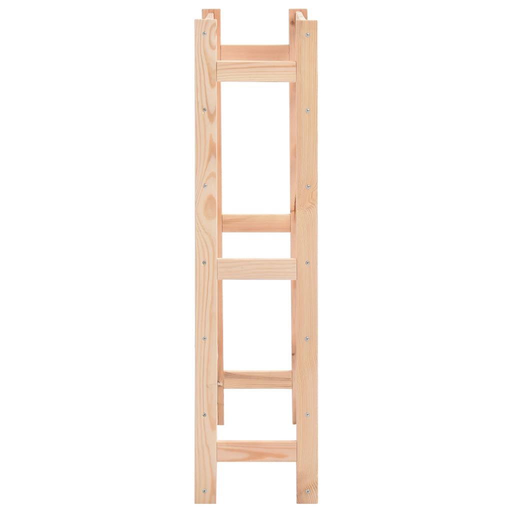 Weinregal für 42 Flaschen Kiefernholz