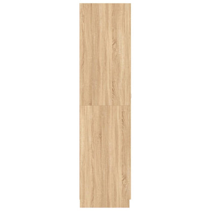 Kleiderschrank Sonoma-Eiche 90x52x200 cm Holzwerkstoff