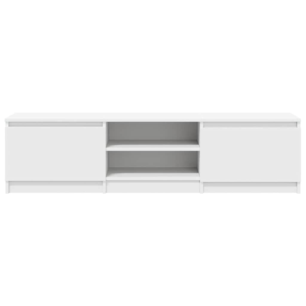 TV-Schrank Weiß 140×40×35,5 cm Holzwerkstoff