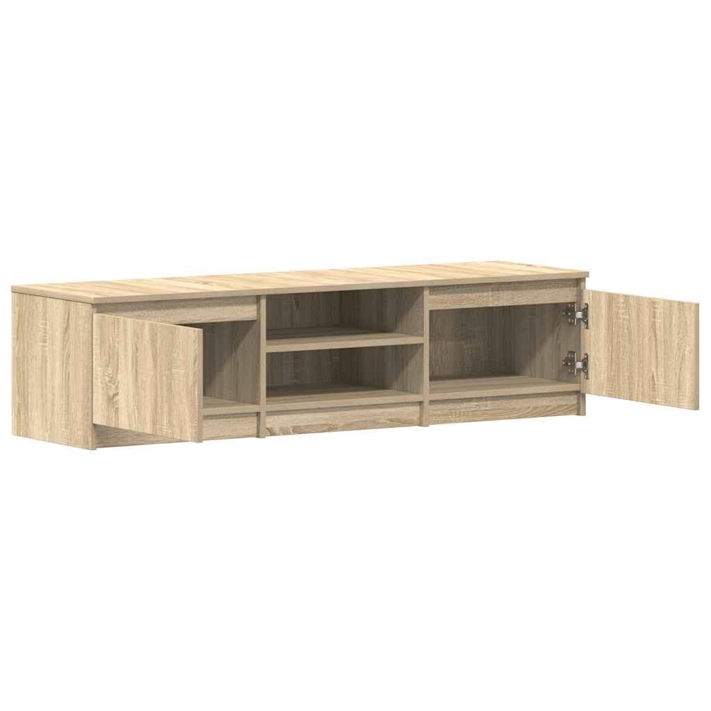 TV-Schrank Sonoma-Eiche 140x40x35,5 cm Holzwerkstoff