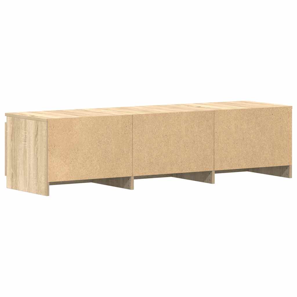 TV-Schrank Sonoma-Eiche 140x40x35,5 cm Holzwerkstoff