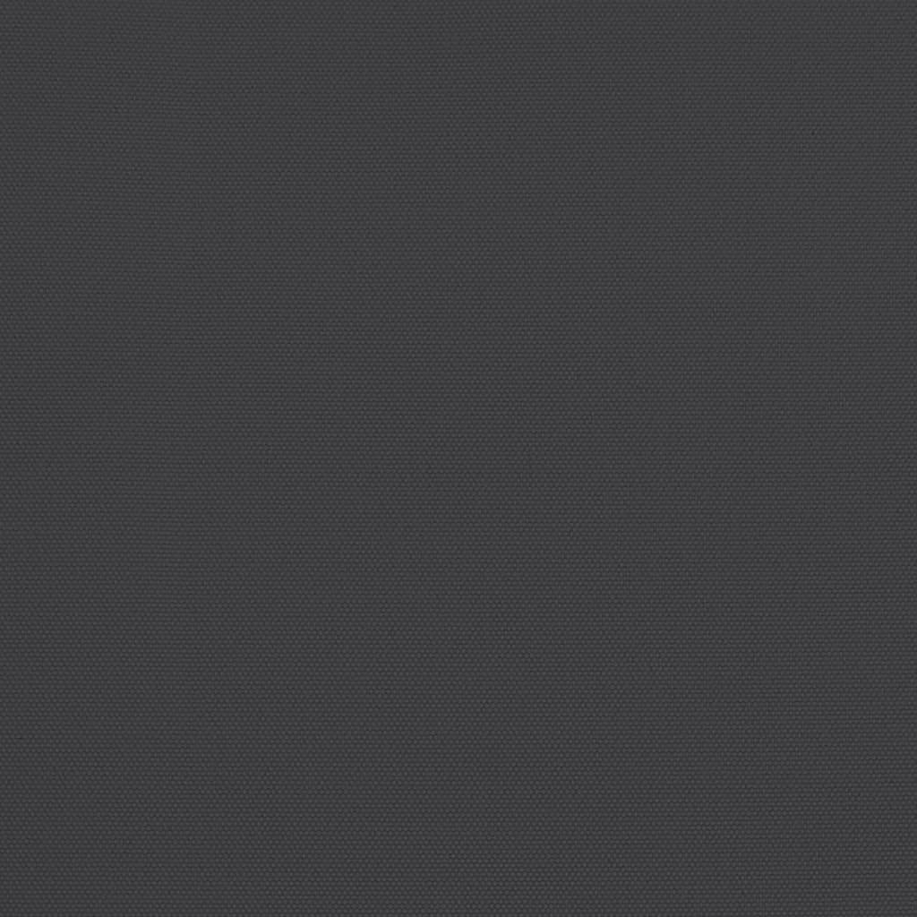 Ampelschirm mit LED-Beleuchtung und Stahl-Mast 300 cm Schwarz