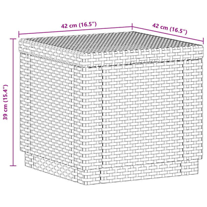 9-teiliges Windschutzgewebe 1200 x 160 cm Sandweiß