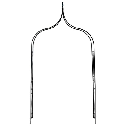 Rosenbogen Dunkelgrün 142x37x275 cm Eisen