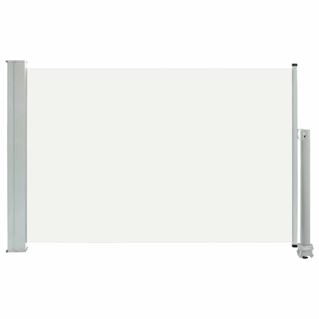 Ausziehbare Seitenmarkise 60×300 cm Creme